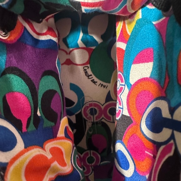 Coach Black and White High-Top Sneakers - Picture 7 of 8